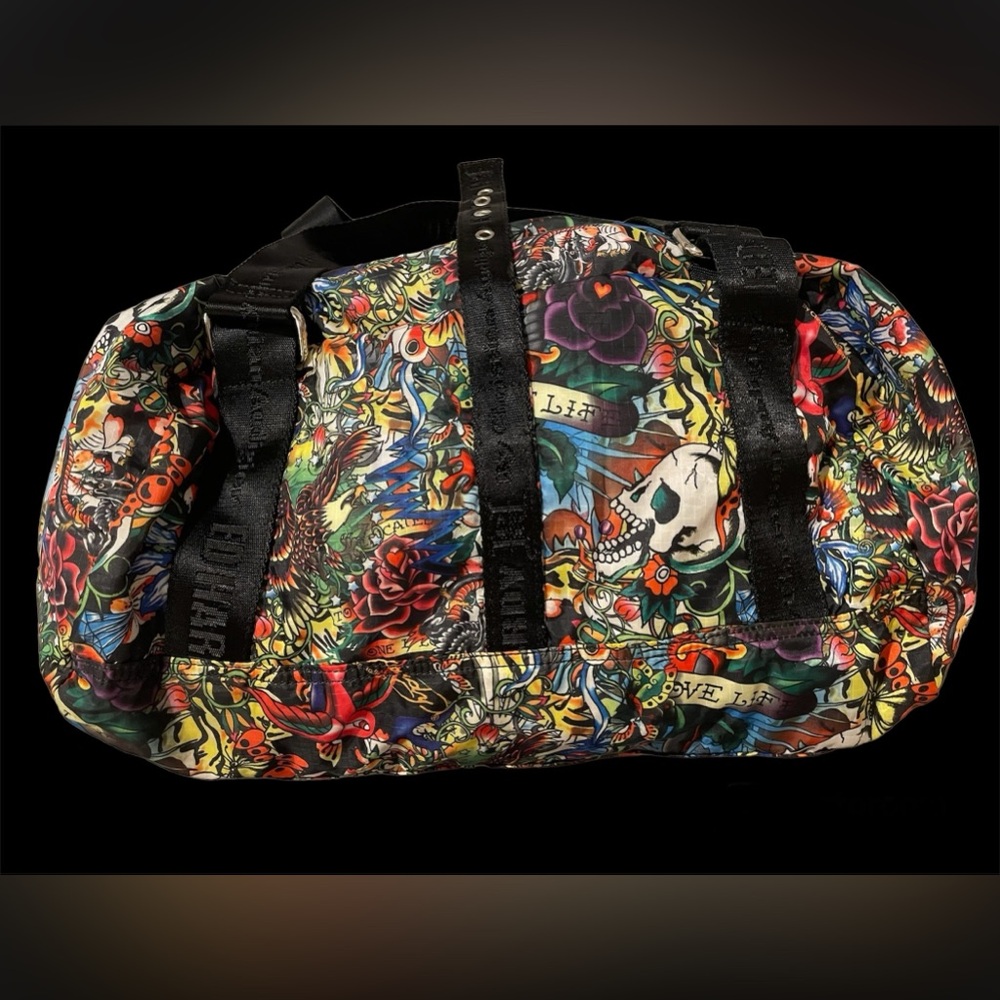 Ed Hardy vintage Small Duffel Bag in Excellent Condition